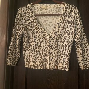 Cheetah sweater ! Just in time for fall!
